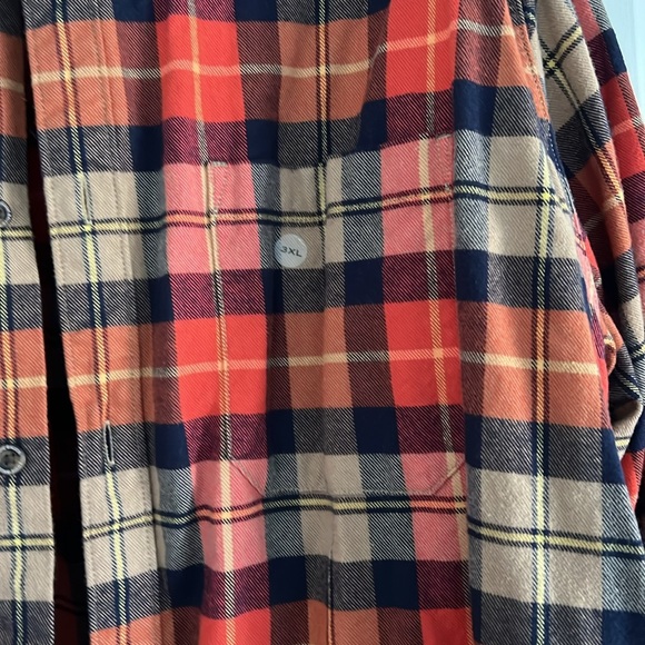 NWT Eddie Bauer Men’s Flannel - Picture 4 of 5